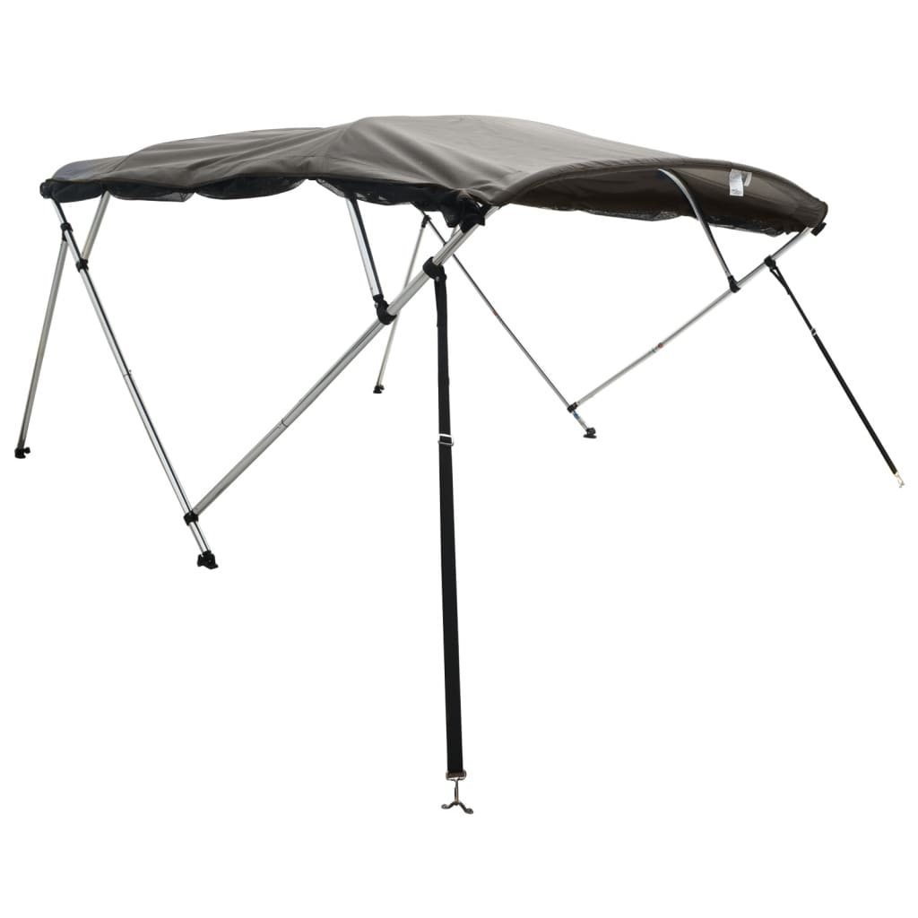 Tenda bimini s 4 luka i mrežastim zidovima 243x(230-244)x137 cm