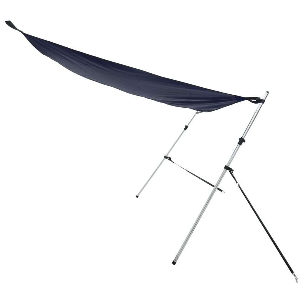 Nastavak za sjenilo s vrhom T oblika modri 170x208x(115-183) cm