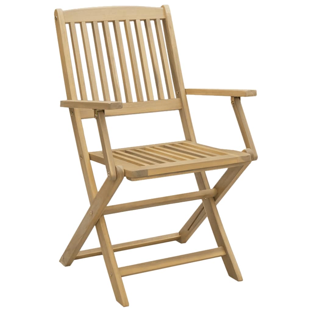 Sklopive vrtne stolice 6 kom 54x61x88 cm od drva bagrema