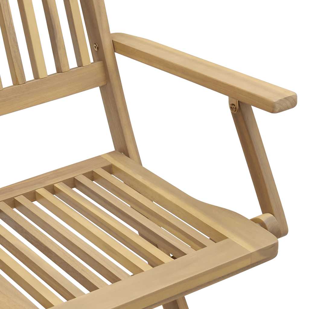 Sklopive vrtne stolice 8 kom 54x61x88 cm od drva bagrema