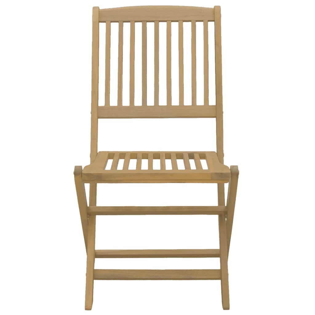 Sklopive vrtne stolice 8 kom 44x50x88 cm od drva bagrema
