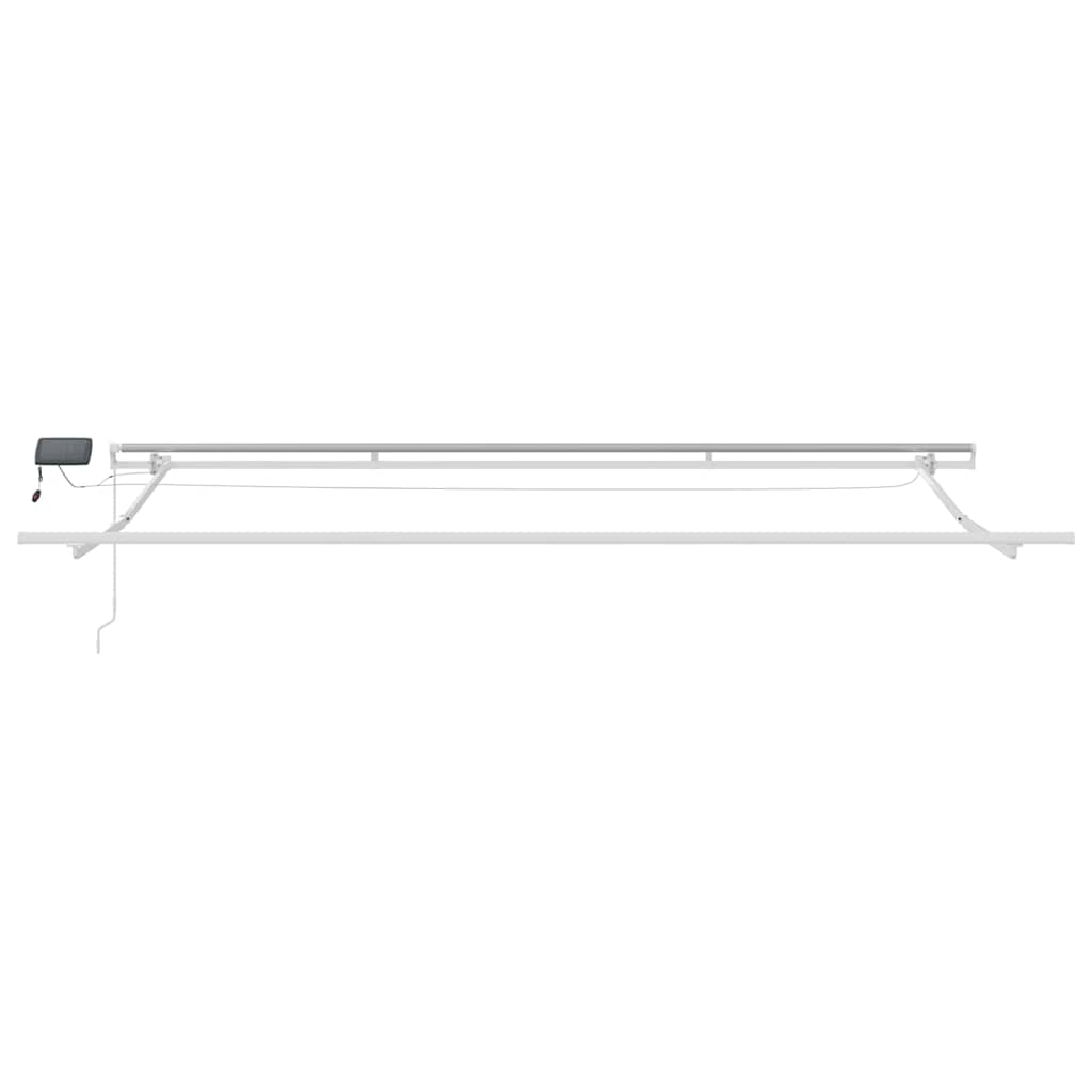 Tenda na ručno uvlačenje s LED bordo 400 x 300 cm