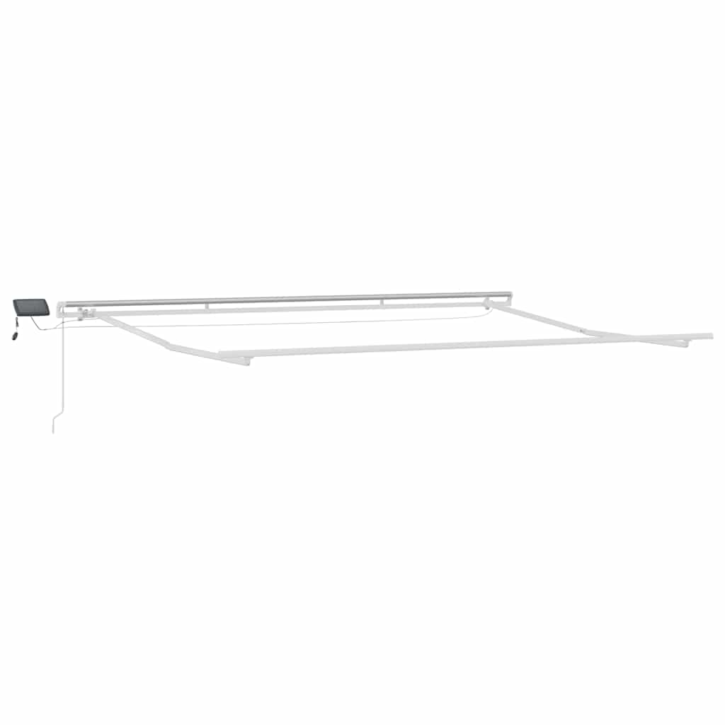 Tenda na ručno uvlačenje s LED bordo 450 x 300 cm