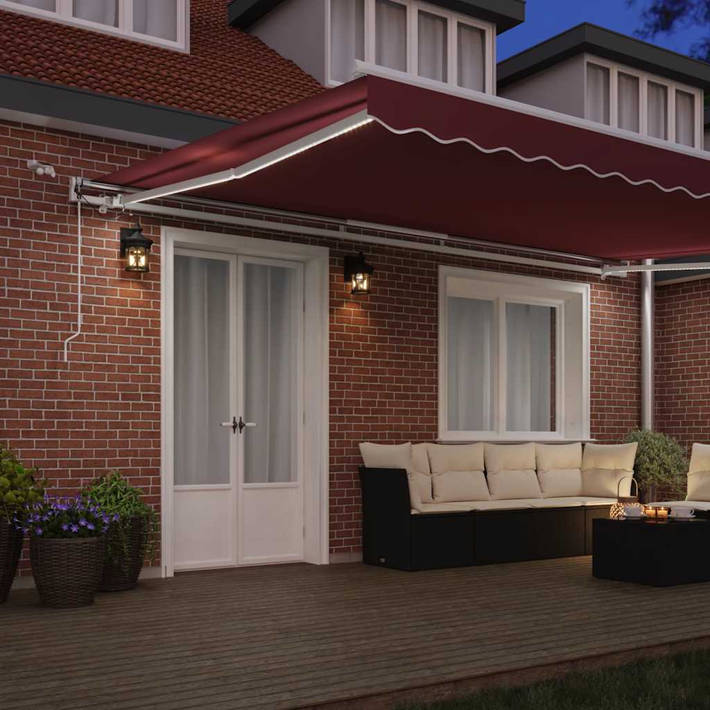 Tenda na automatsko uvlačenje s LED bordo 500x300 cm