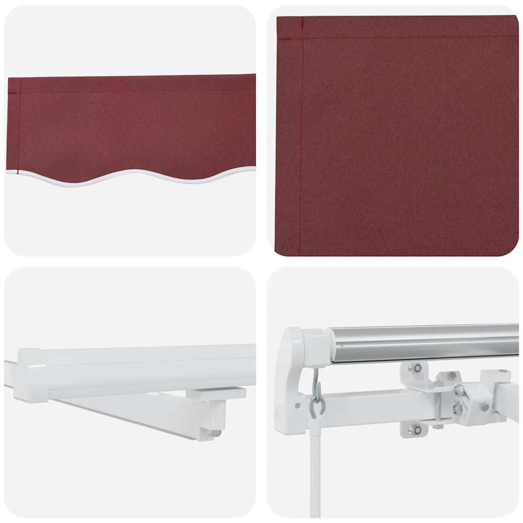 Tenda na ručno uvlačenje s LED bordo 600 x 300 cm