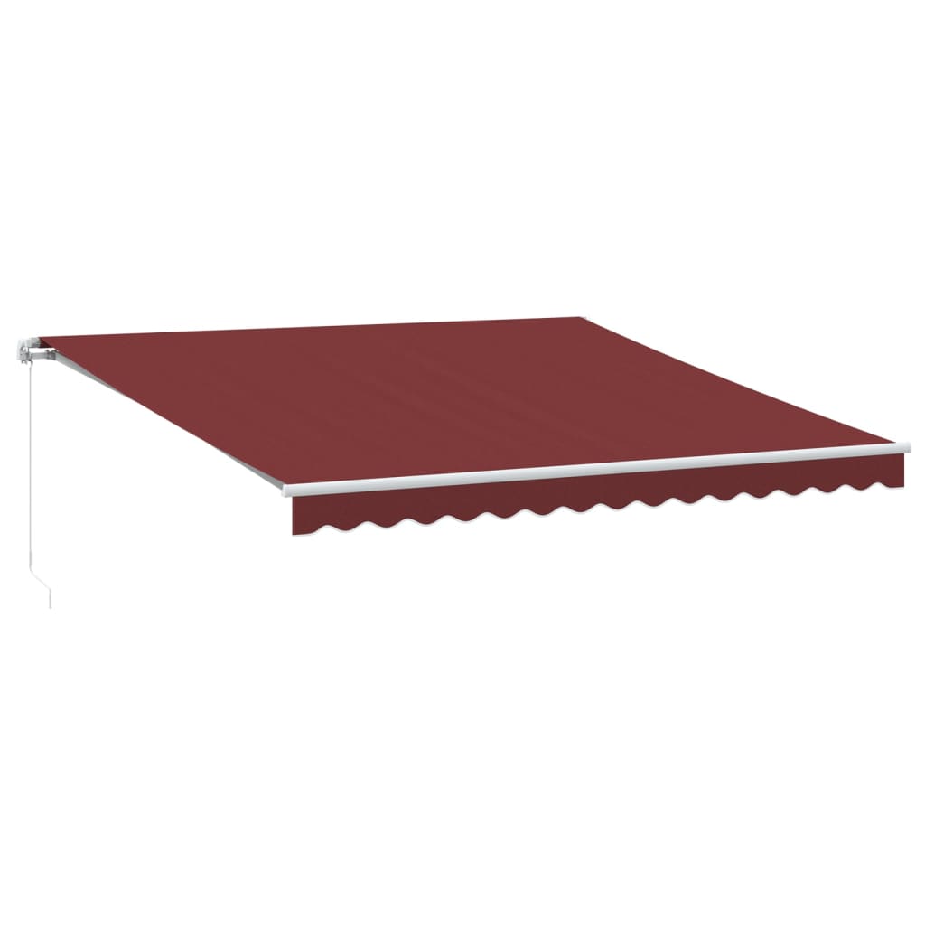 Tenda na ručno uvlačenje s LED bordo 400 x 350 cm