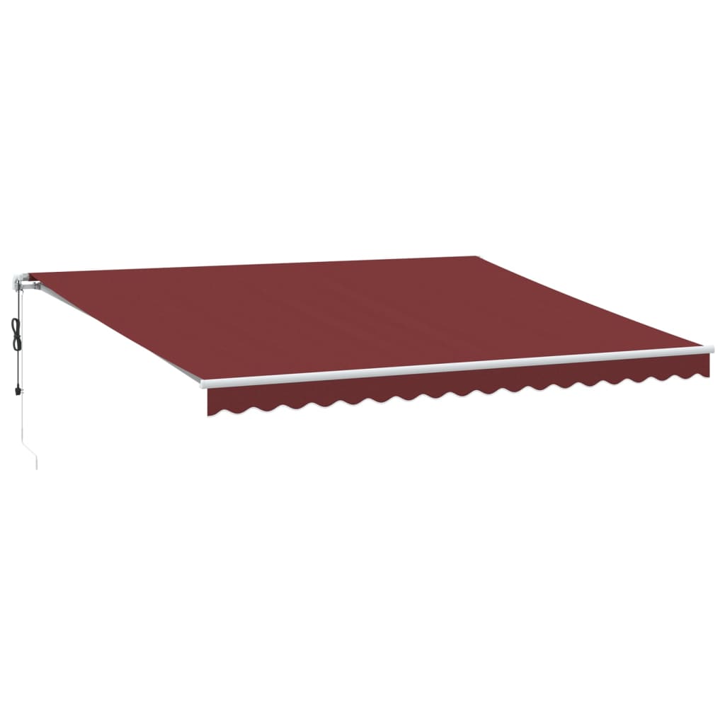 Tenda na automatsko uvlačenje bordo 450 x 350 cm