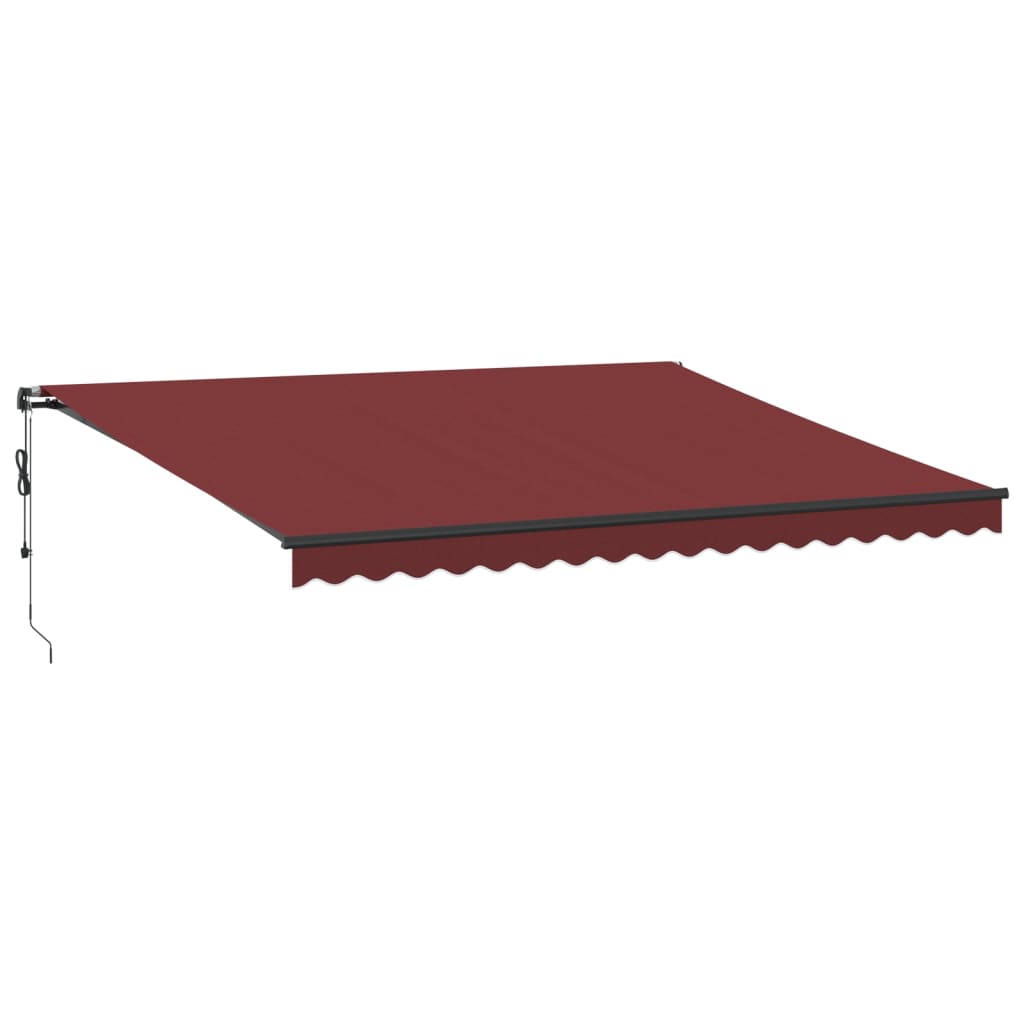 Tenda na automatsko uvlačenje bordo 450 x 350 cm