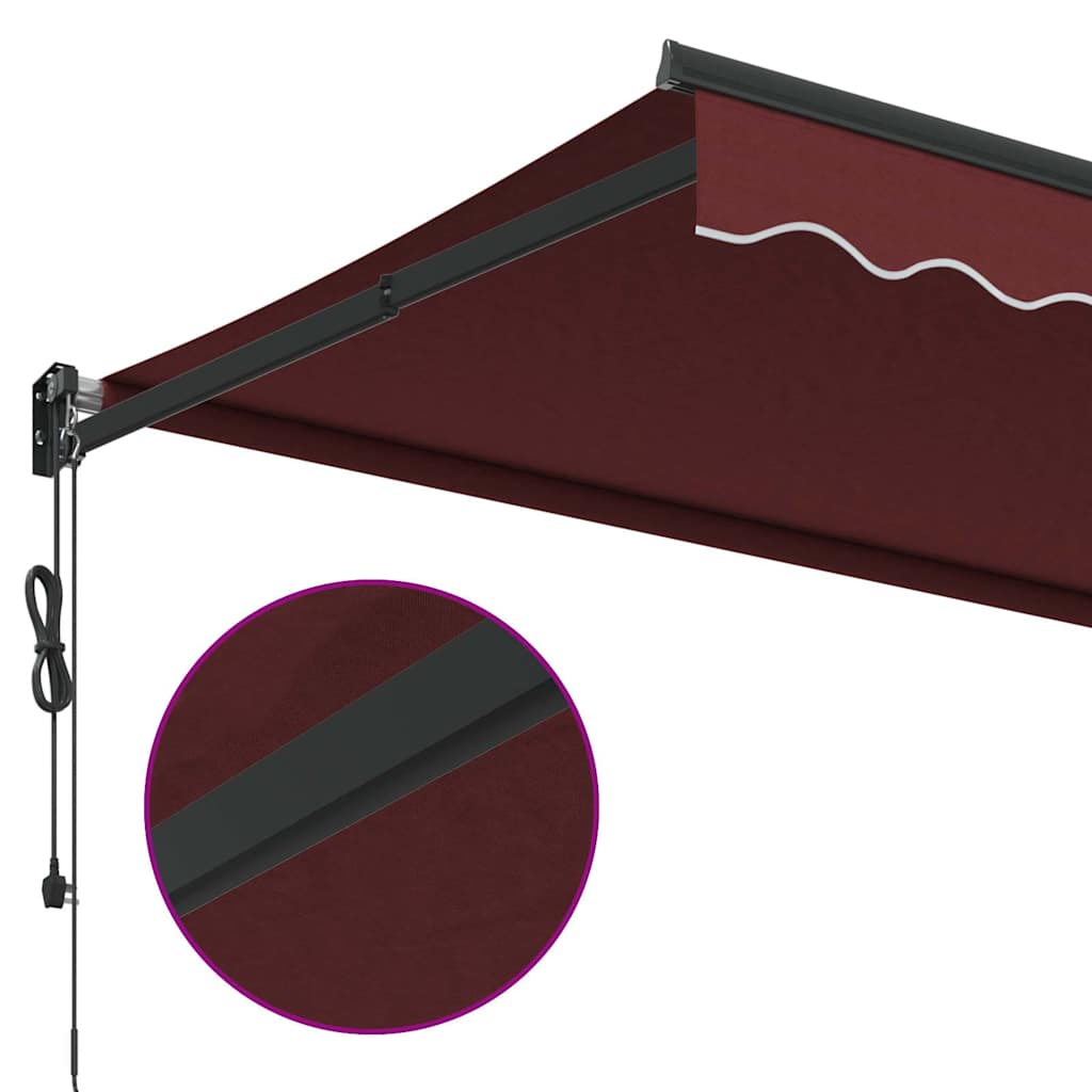 Tenda na automatsko uvlačenje bordo 350x250 cm