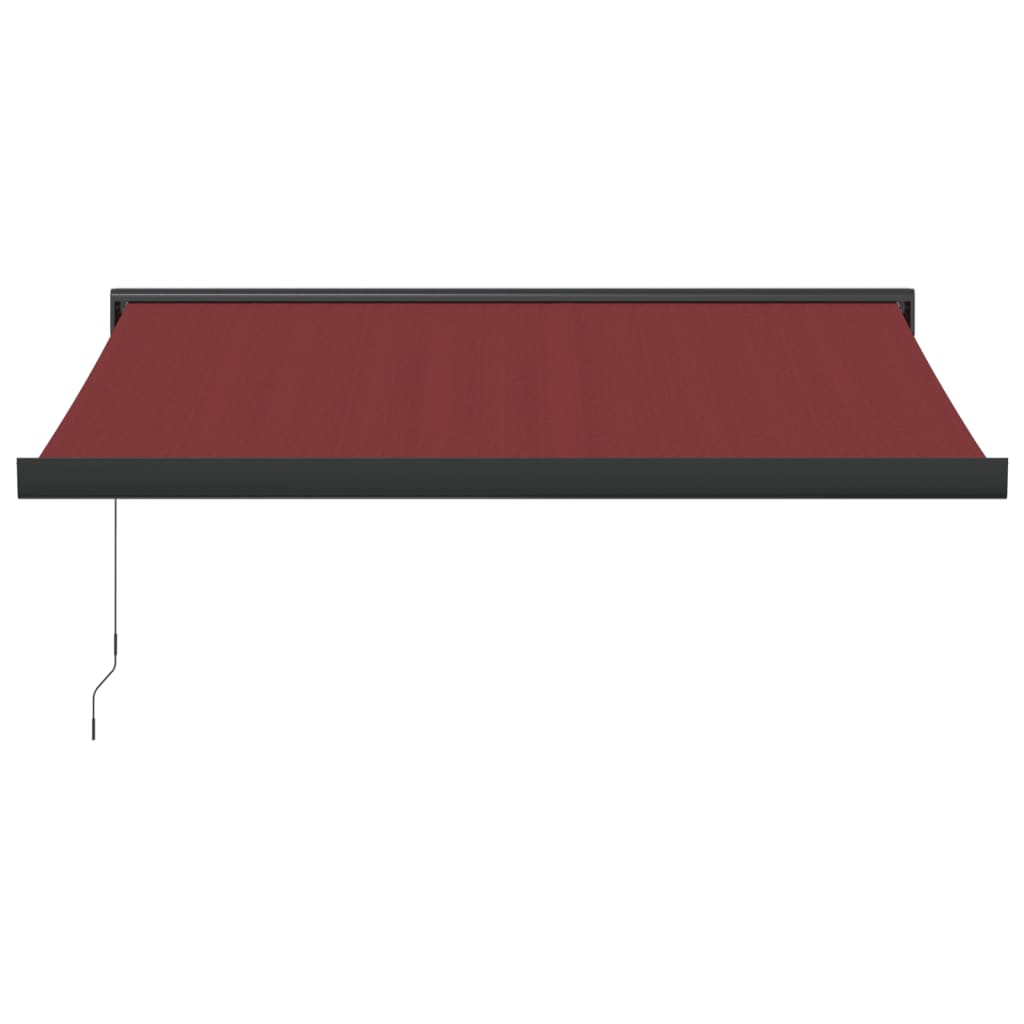 Tenda na ručno uvlačenje bordo 350 x 250 cm