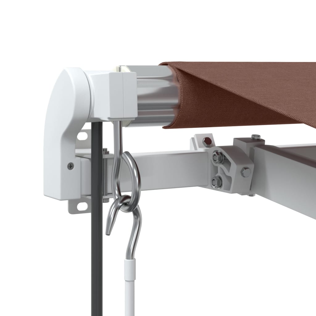 Tenda na automatsko uvlačenje smeđa 600 x 350 cm