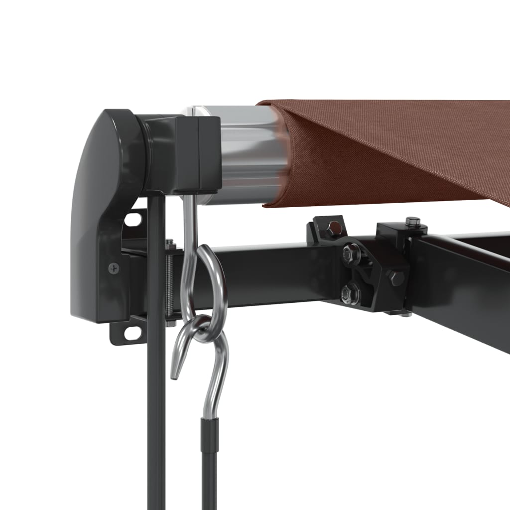 Tenda na automatsko uvlačenje s LED smeđa 600 x 350 cm