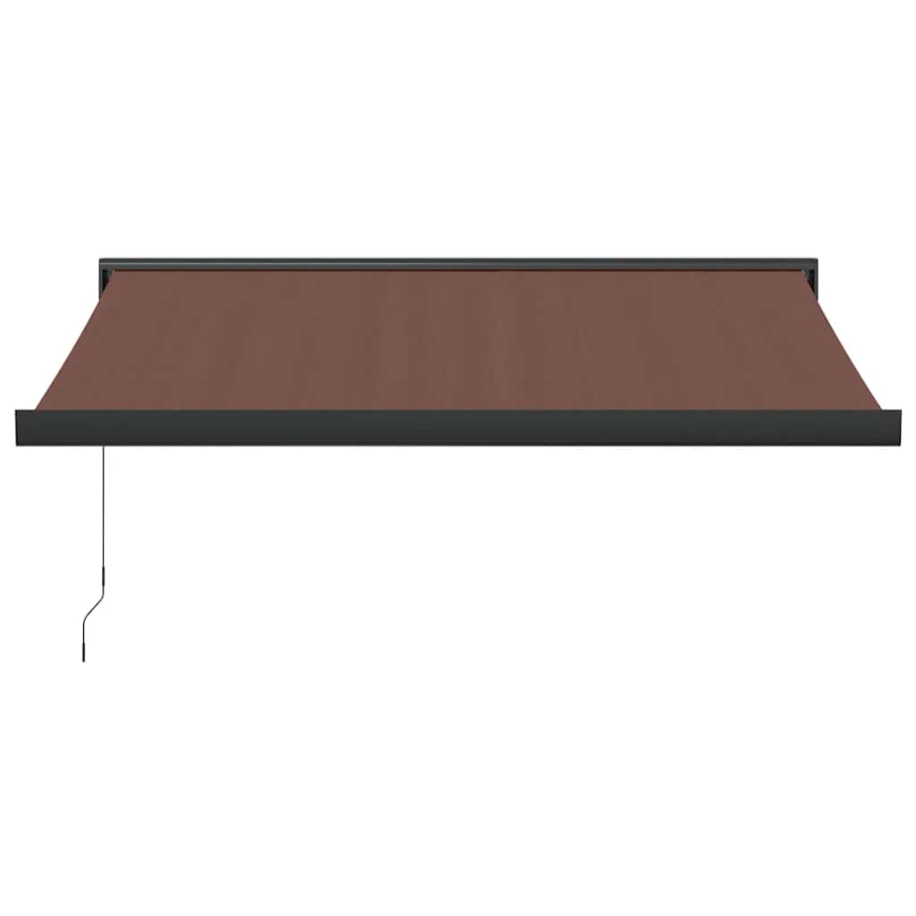 Tenda na ručno uvlačenje smeđa 350 x 250 cm