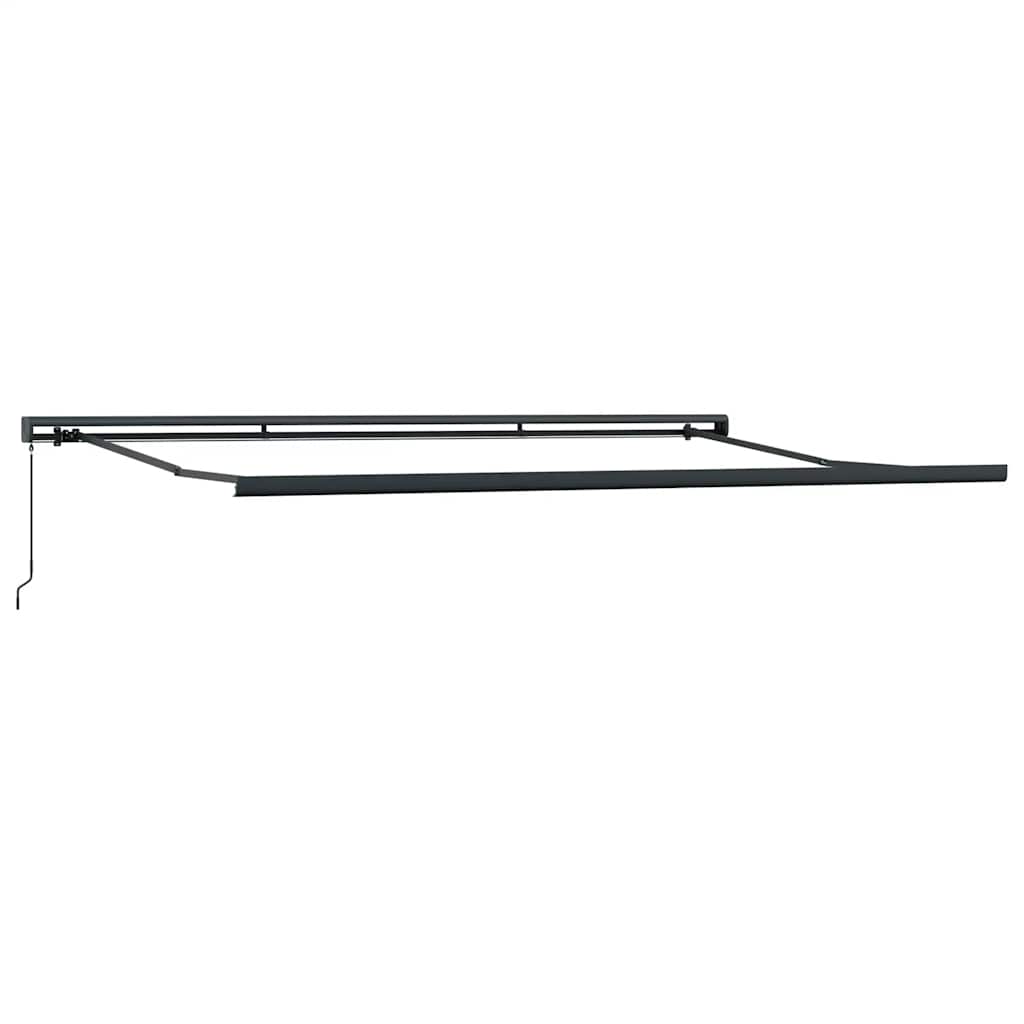 Tenda na ručno uvlačenje smeđa 500 x 300 cm