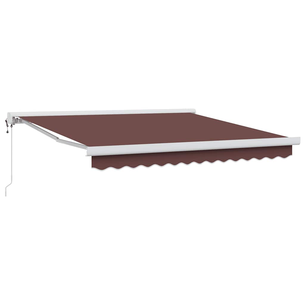Tenda na automatsko uvlačenje smeđa 300 x 250 cm