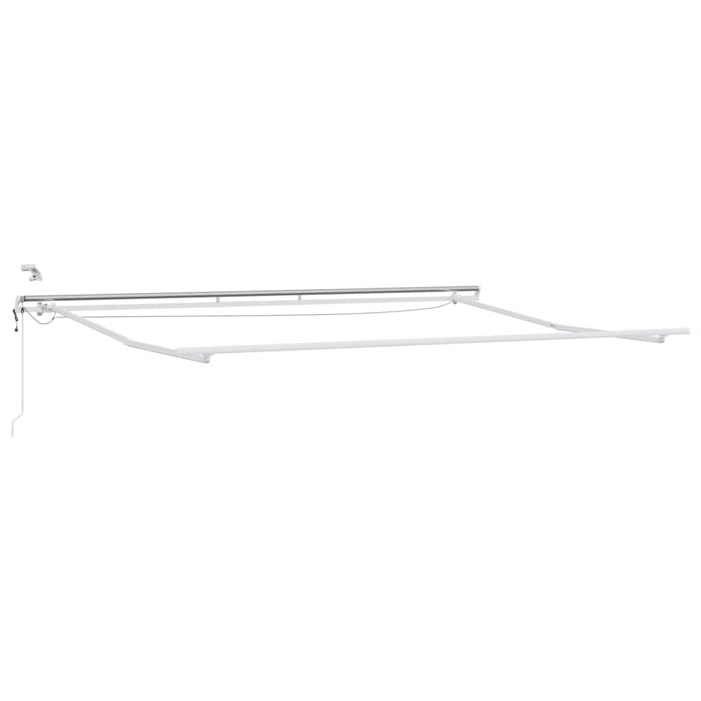 Tenda na automatsko uvlačenje LED antracit i bijela 450x300 cm