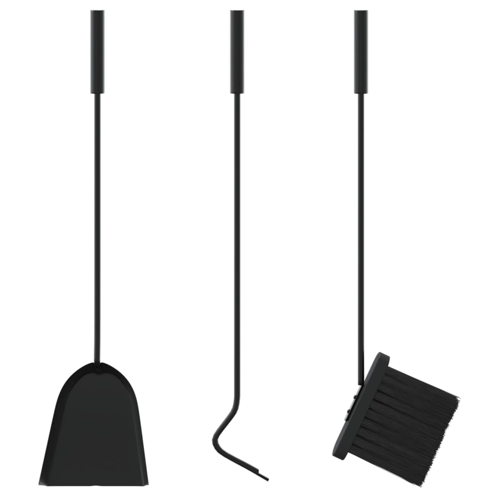 Set alata za kamin od 4 dijela 22 x 59 cm čelik