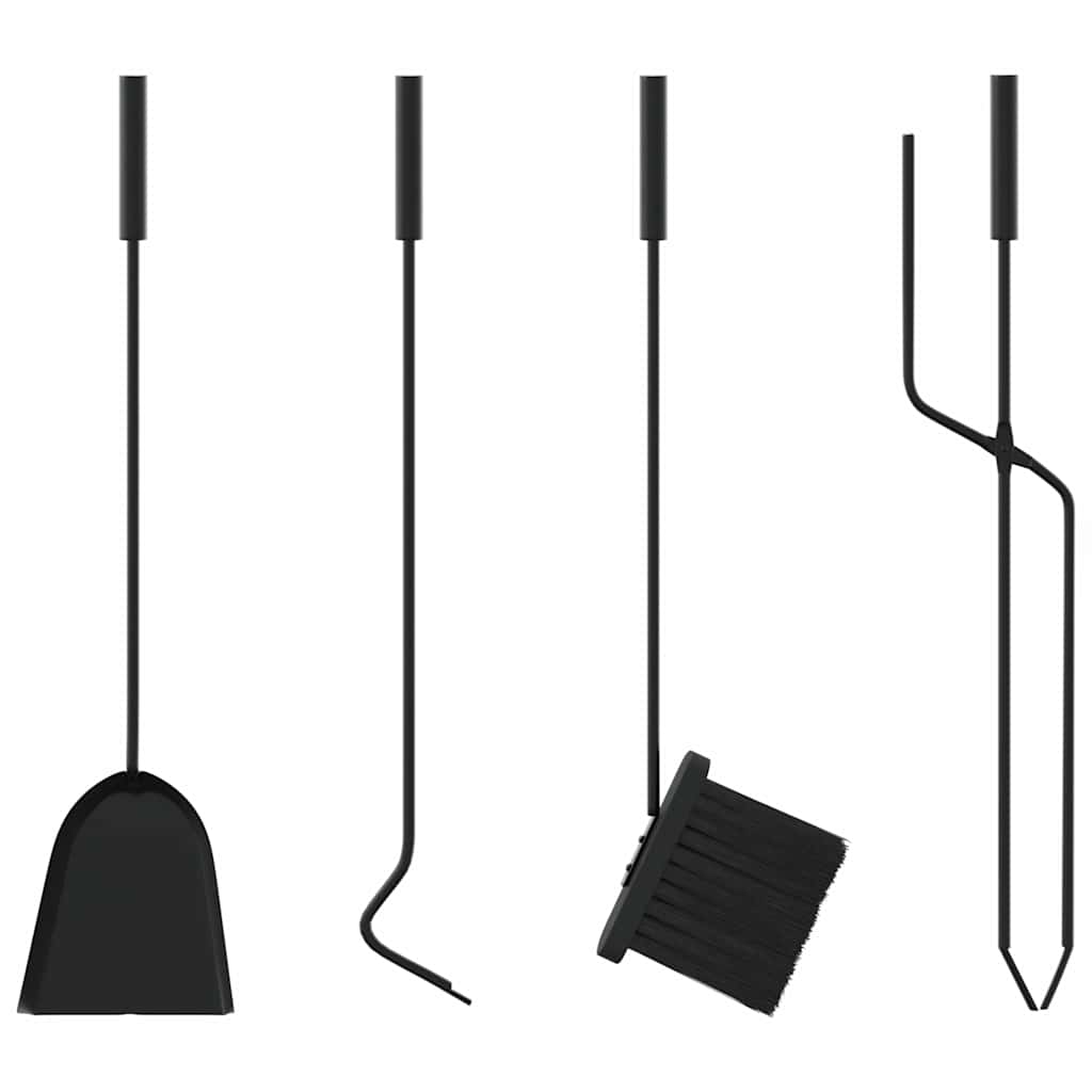 Set alata za kamin od 5 dijelova, 18 x 56 cm, čelik