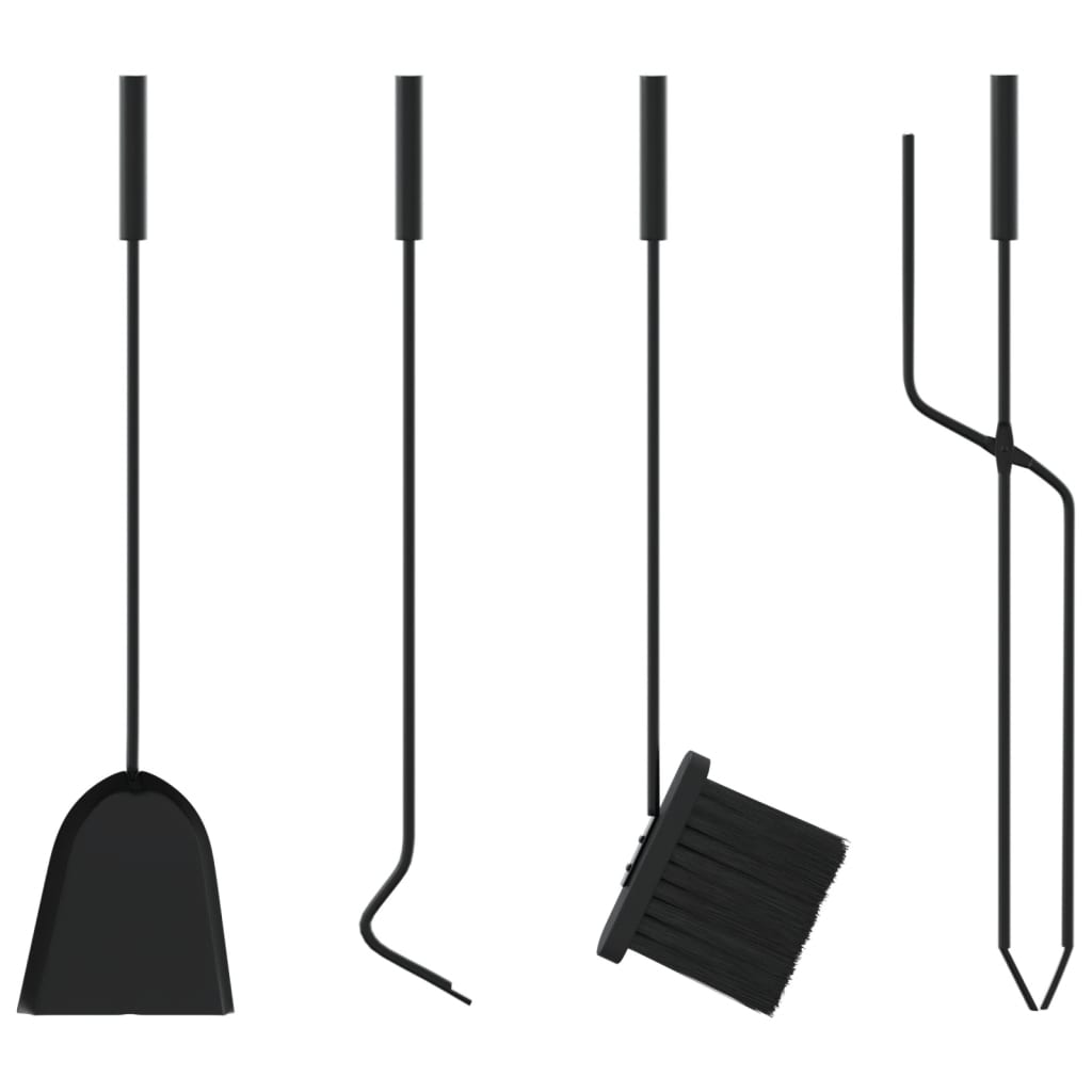 Set alata za kamin od 5 dijelova 23x15x66 cm čelik