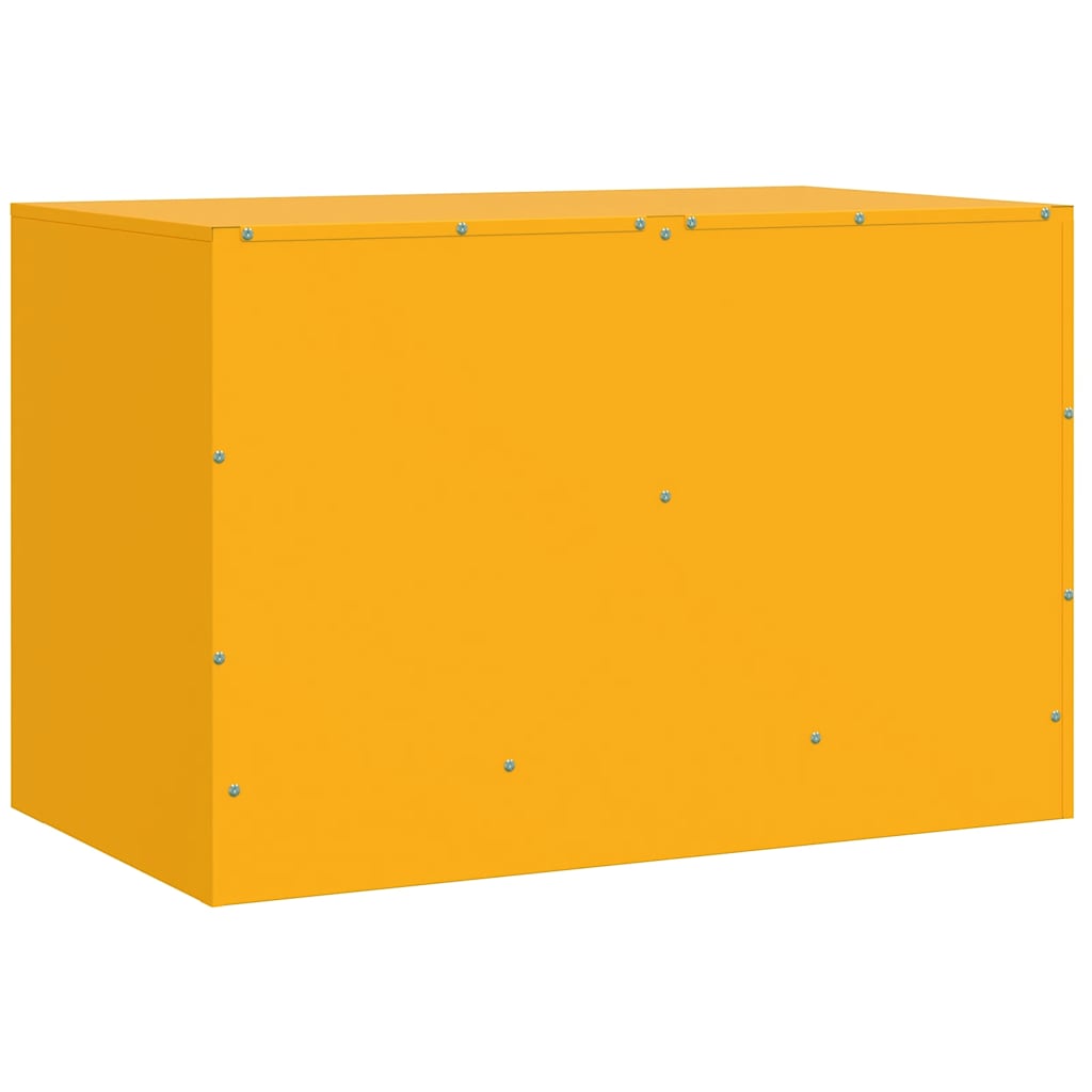 TV ormarići 2 kom boja senfa 67 x 39 x 44 cm čelični