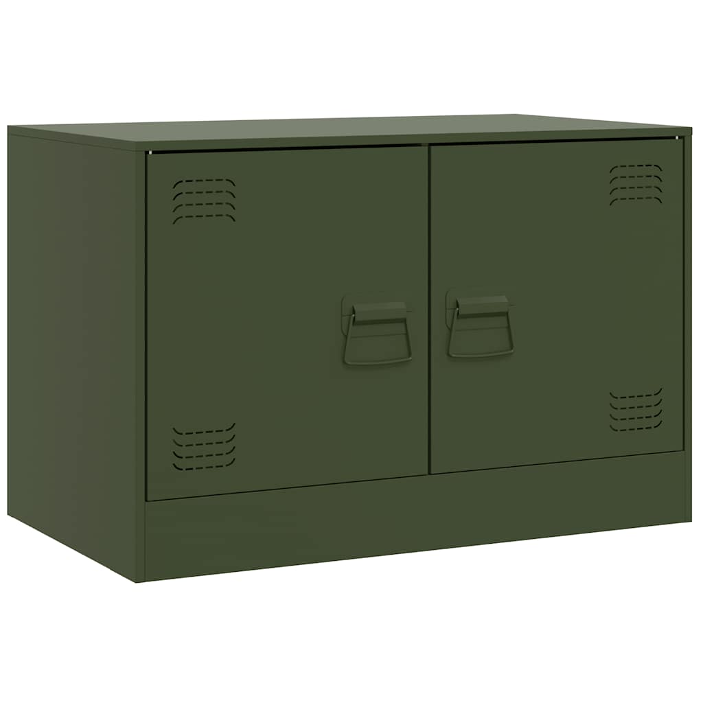 TV ormarići 2 kom maslinastozeleni 67 x 39 x 44 cm čelični