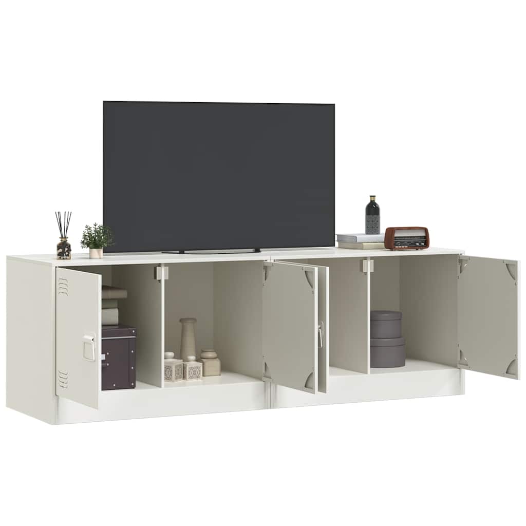 TV ormarići 2 kom bijeli 67 x 39 x 44 cm čelični