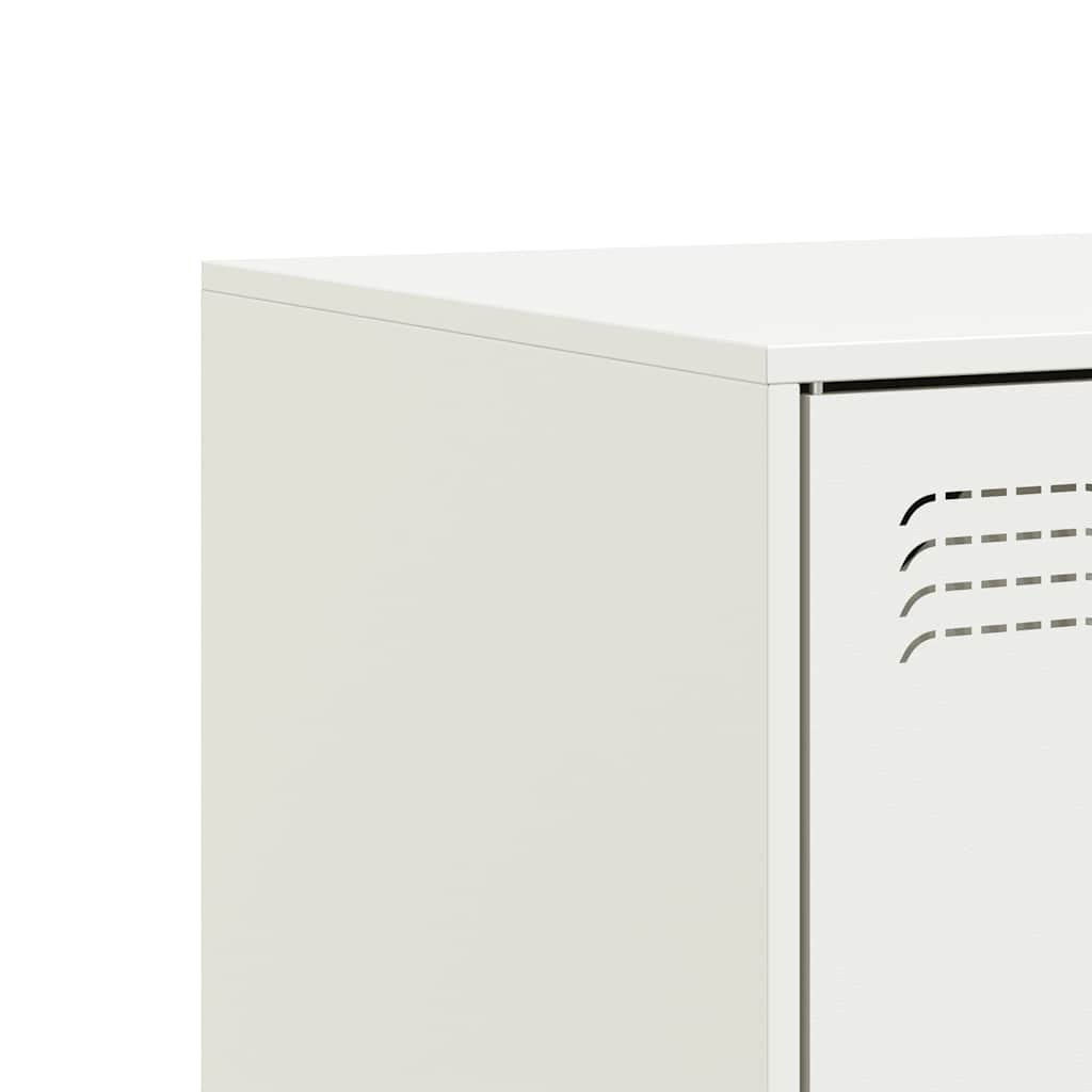 TV ormarići 2 kom bijeli 67 x 39 x 44 cm čelični Bijela
