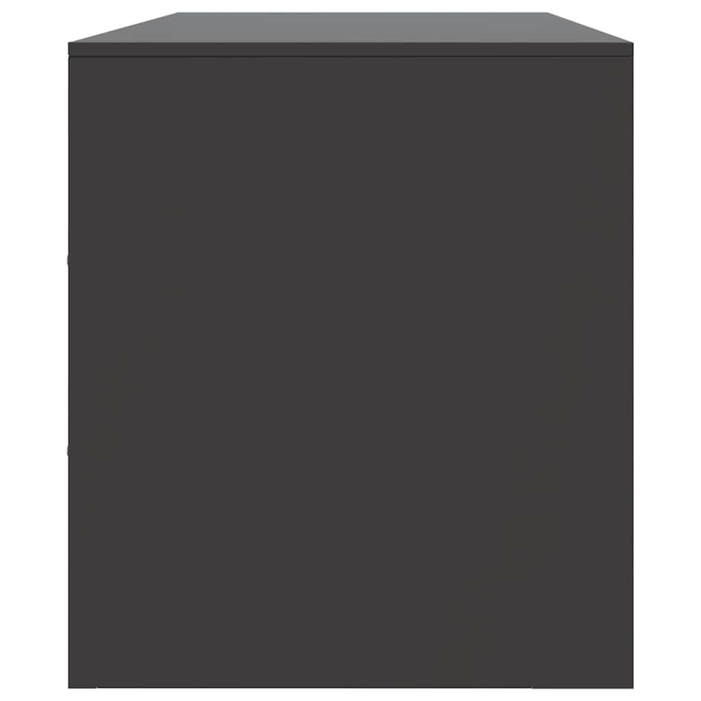 TV ormarić crni 99 x 39 x 44 cm čelični