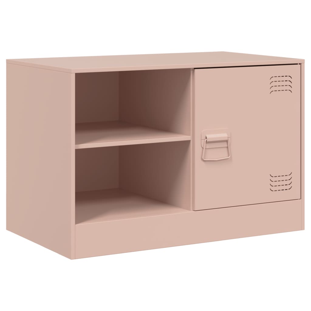 TV ormarići 2 kom ružičasti 67 x 39 x 44 cm čelični