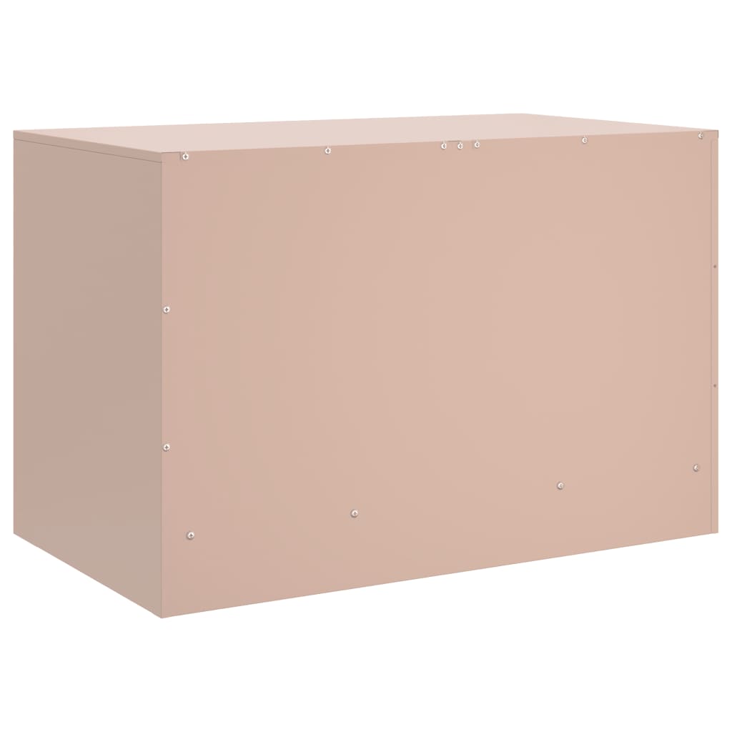 TV ormarići 2 kom ružičasti 67 x 39 x 44 cm čelični