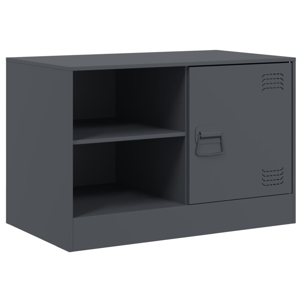 TV ormarić antracit 67 x 39 x 44 cm čelični