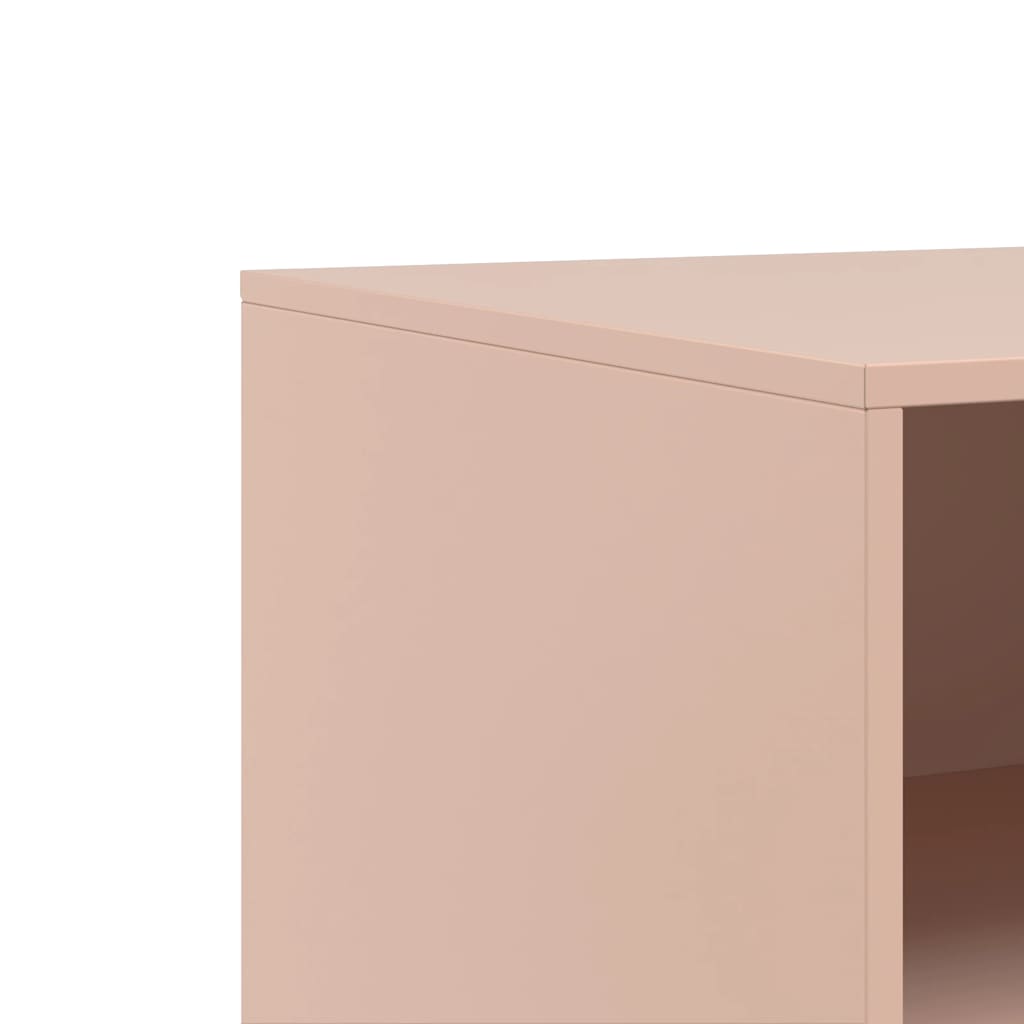 TV ormarići 2 kom ružičasti 67 x 39 x 44 cm čelični