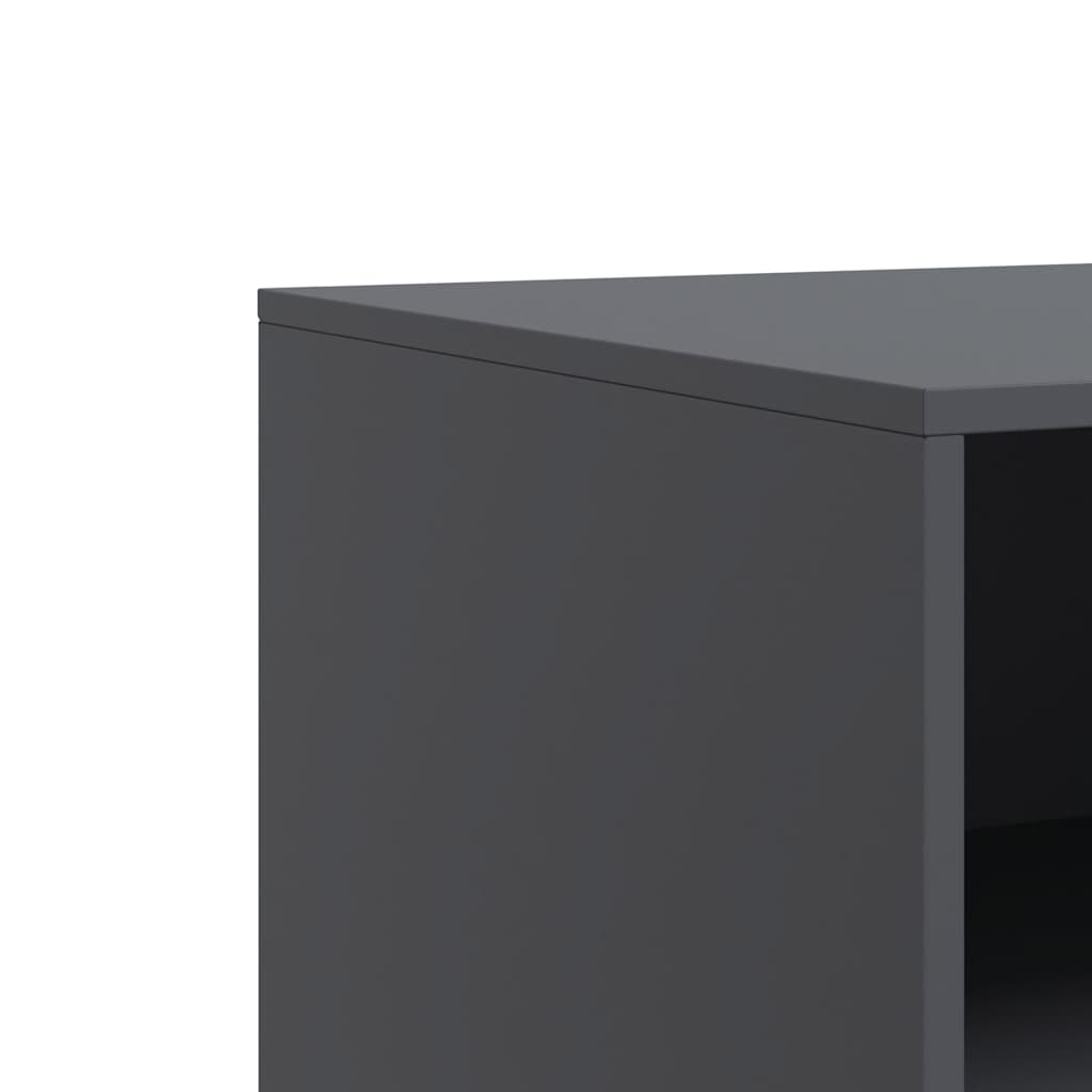 TV ormarić antracit 67 x 39 x 44 cm čelični