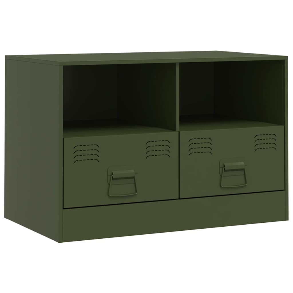 TV ormarić maslinasti 67 x 39 x 44 cm čelični