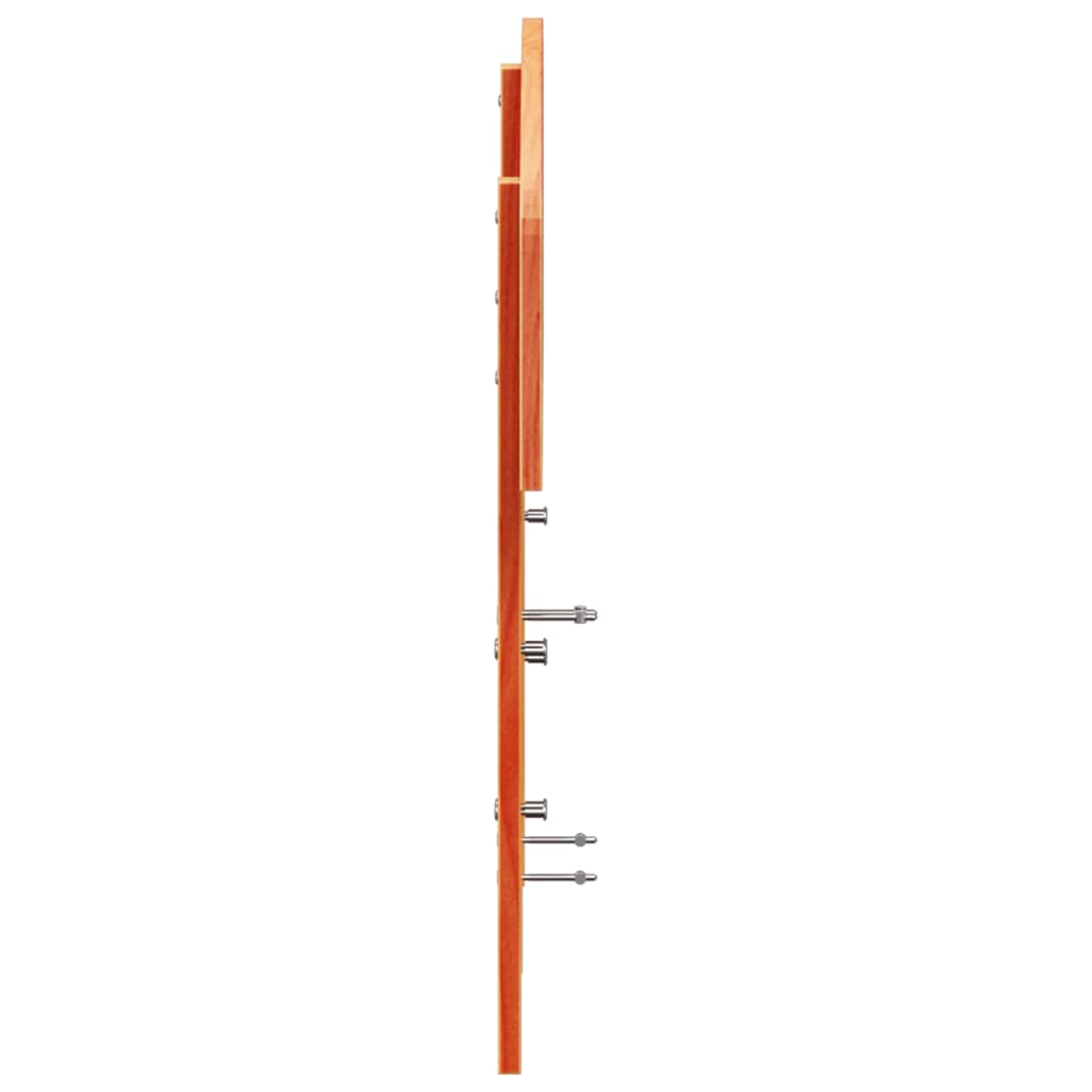 Uzglavlje voštano smeđe 140 cm od masivne borovine
