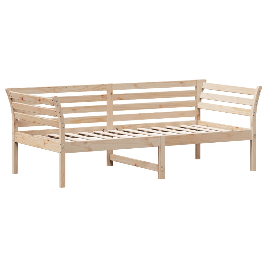 Dnevni krevet bez madraca 90 x 190 cm od masivne borovine