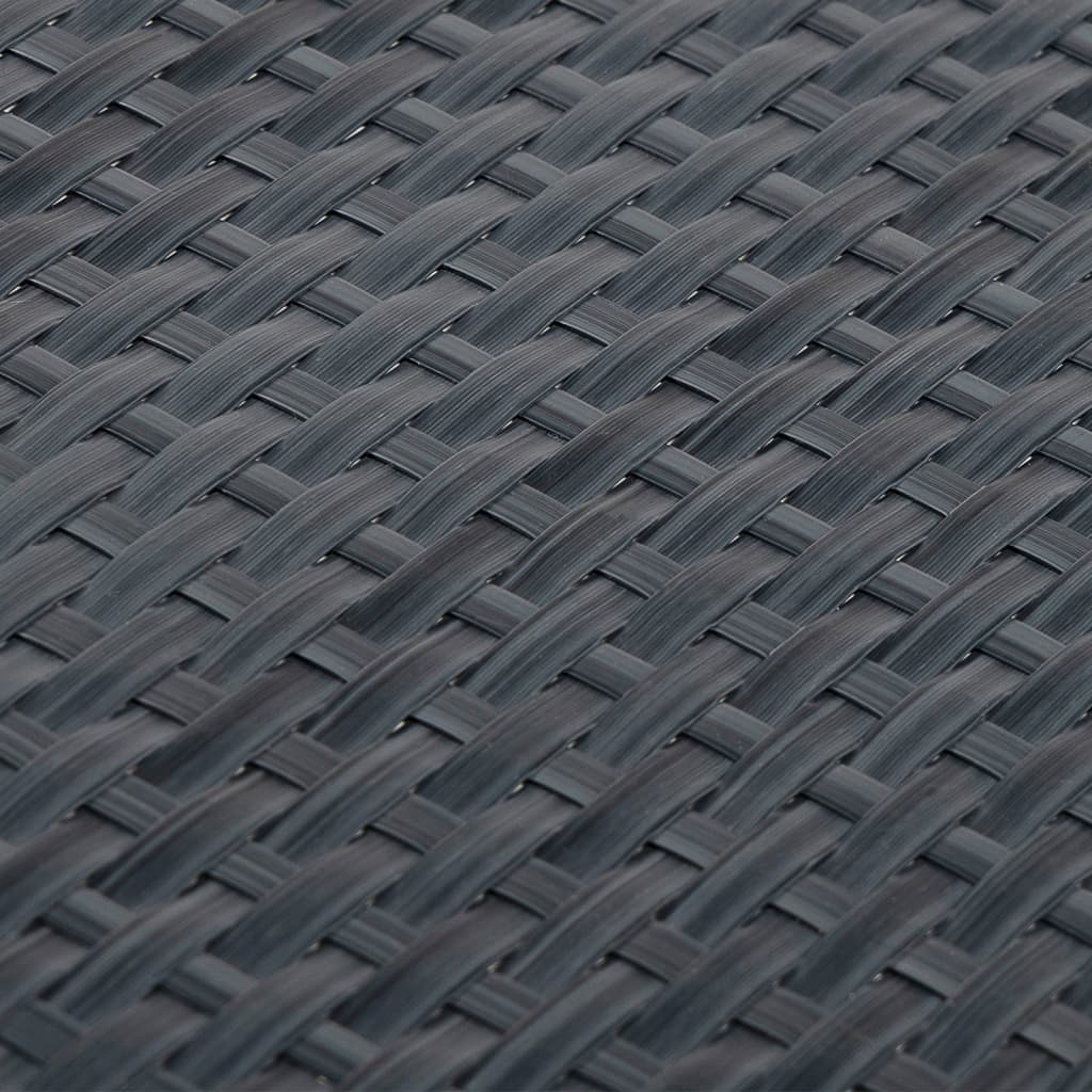 Balkonski zaslon antracit 300 x 90 cm od poliratana