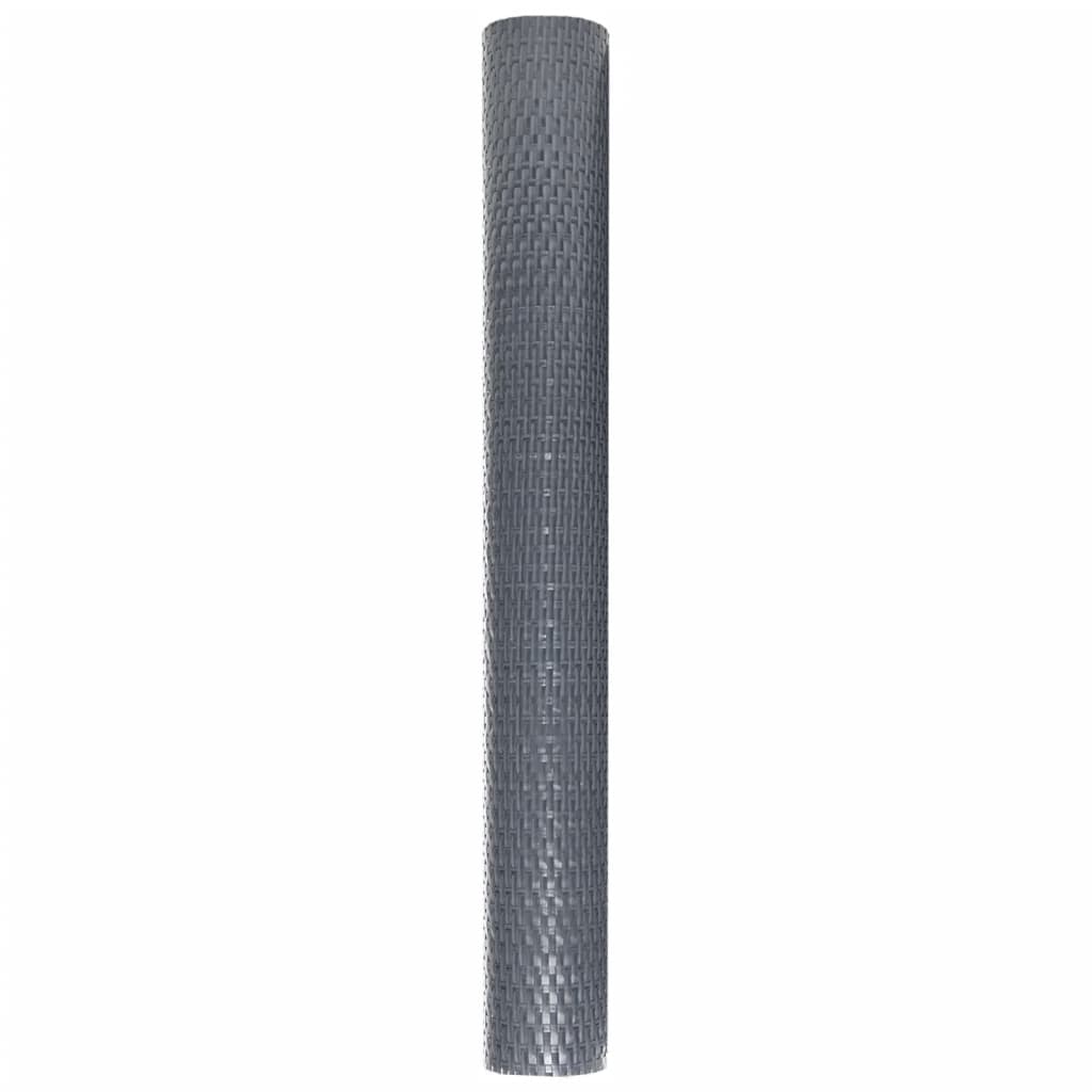 Balkonski zaslon antracit 400 x 90 cm od poliratana