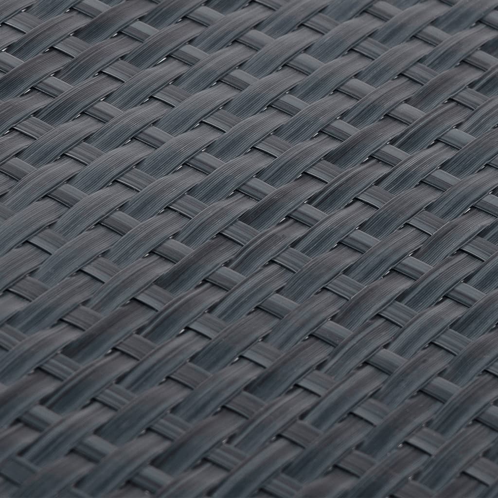 Balkonski zaslon antracit 500 x 100 cm od poliratana