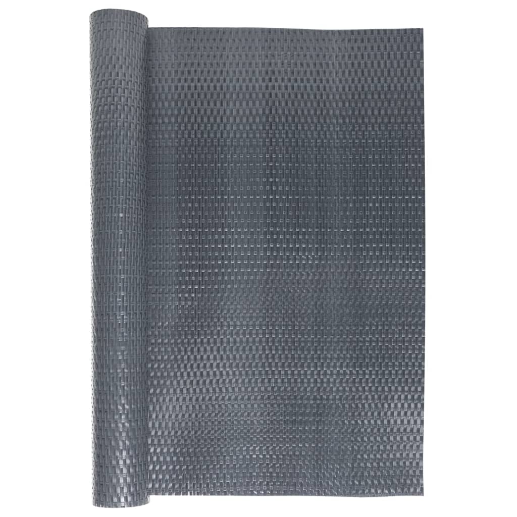Balkonski zaslon antracit 600 x 80 cm od poliratana