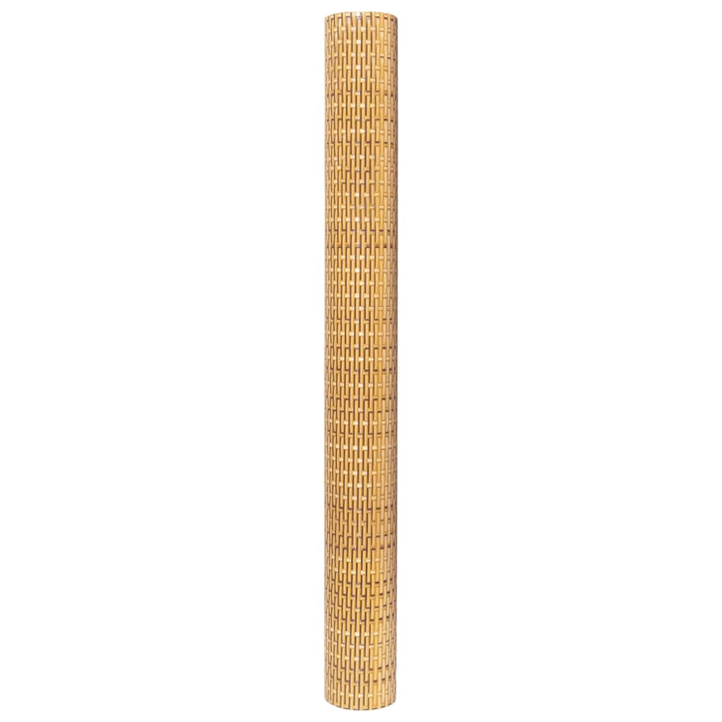 Balkonski zaslon svijetlosmeđi 300 x 100 cm od poliratana