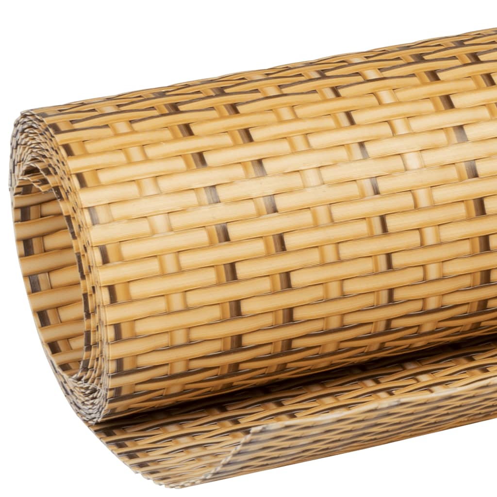 Balkonski zaslon svijetlosmeđi 400 x 100 cm od poliratana