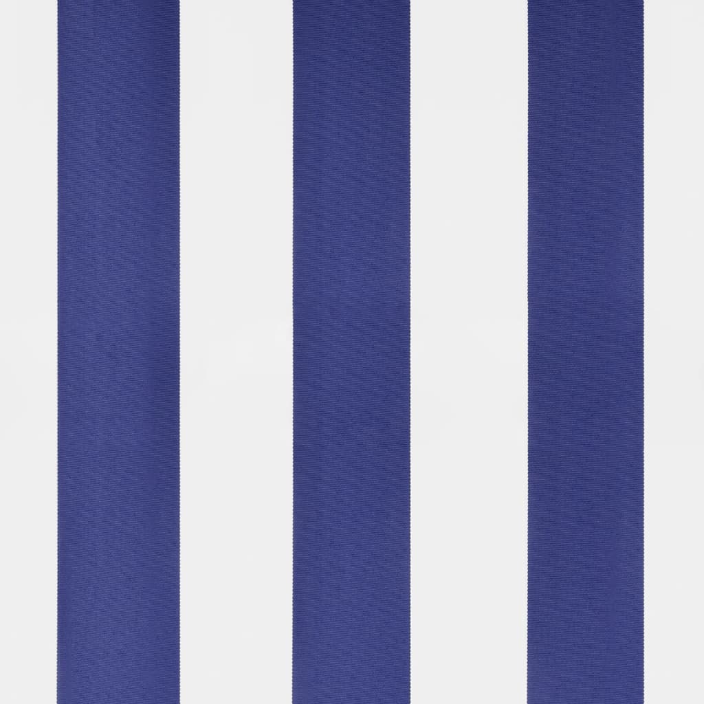 Samostojeća tenda plavo-bijela 300 x 300 cm od tkanine i čelika