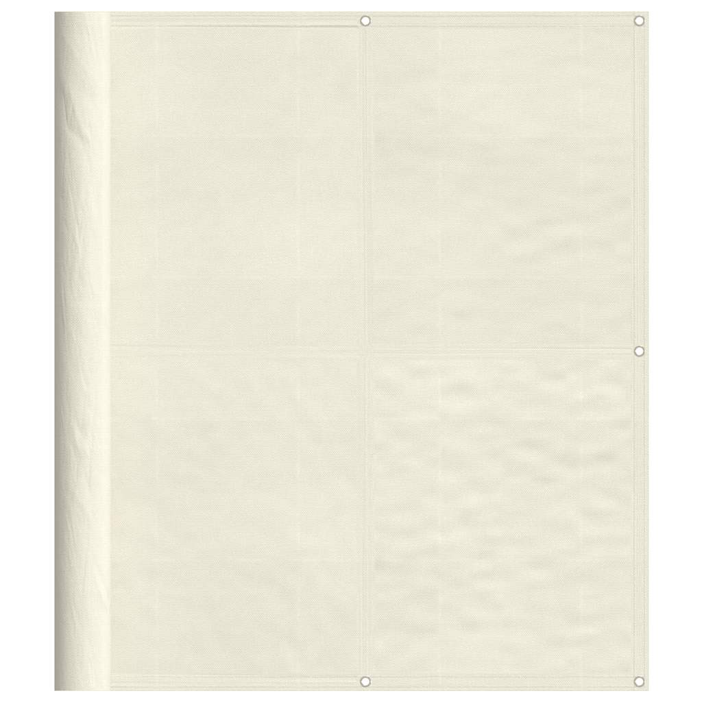 Balkonski zaslon krem 120x800 cm 100 % poliester Oxford
