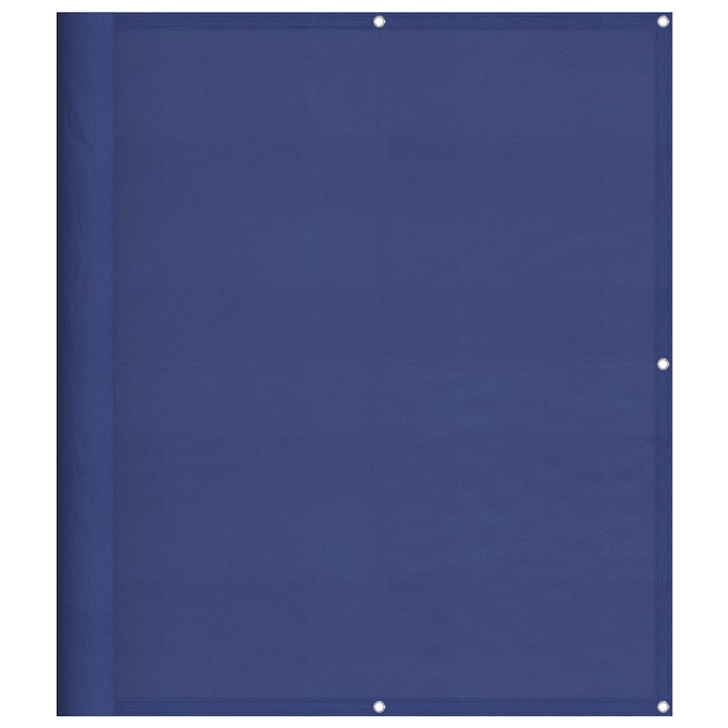 Balkonski zaslon plavi 120x700 cm 100 % poliester Oxford