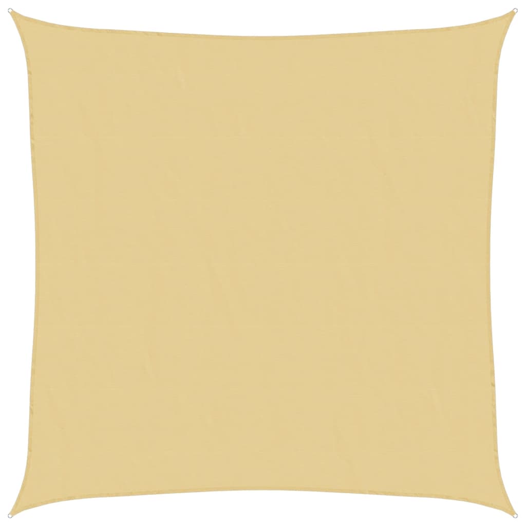 Jedro protiv sunca boje pijeska 6x6 m 100 % poliester Oxford