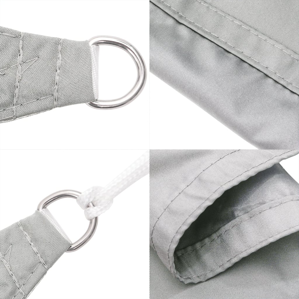 Jedro protiv sunca svjetlosivo 6x4 m od 100% poliestera Oxford