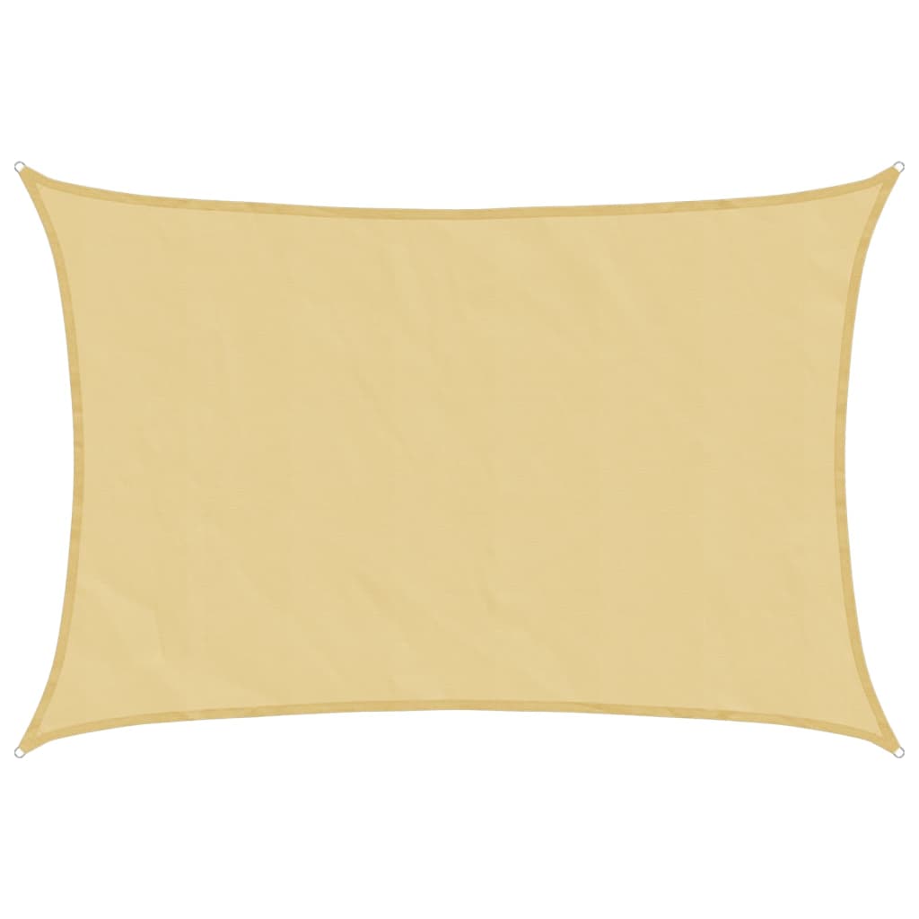 Jedro protiv sunca boje pijeska 2,5x2 m 100 % poliester Oxford