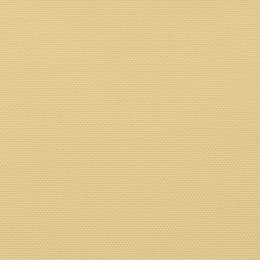 Jedro protiv sunca boje pijeska 5x5x6 m 100 % poliester Oxford