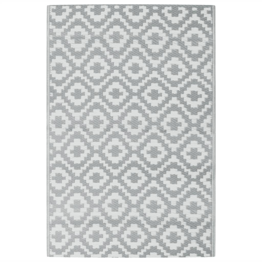 Vanjski tepih ARAKIL sivi 120 x 180 cm PP